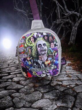 Purple & Gray‎ Ghostly Bio-Exorcist Sling | 7.5x5.5 Minimalist Adventure Bag